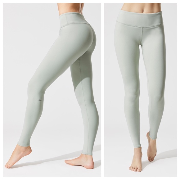 ALO YOGA Pistachio High Waist Airbrush Legging - Picture 4 of 10